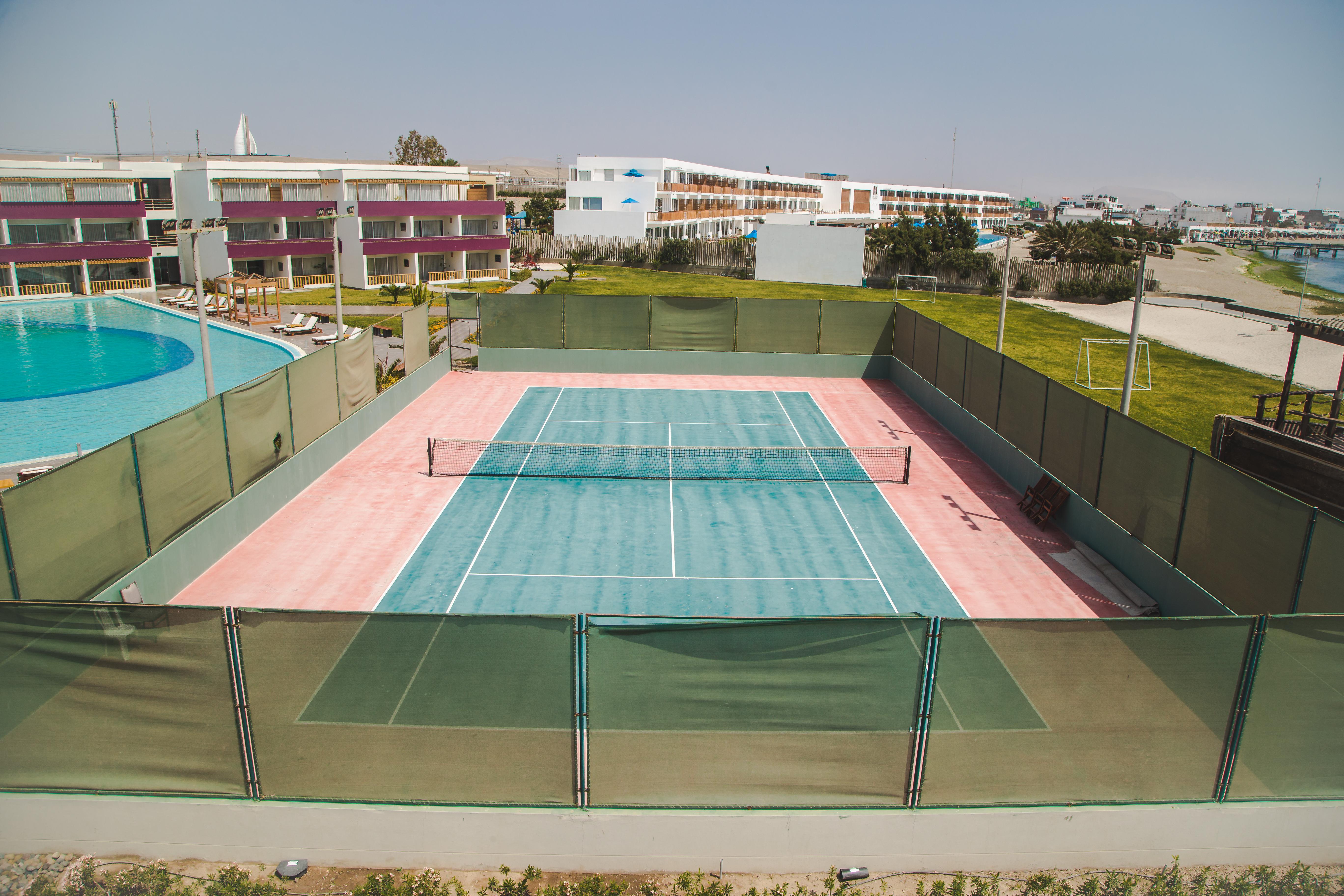 Aranwa Paracas Resort & Spa Extérieur photo Tennis court
